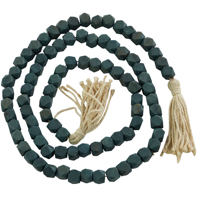 Uma , Collected Culture Green Wood Beads
