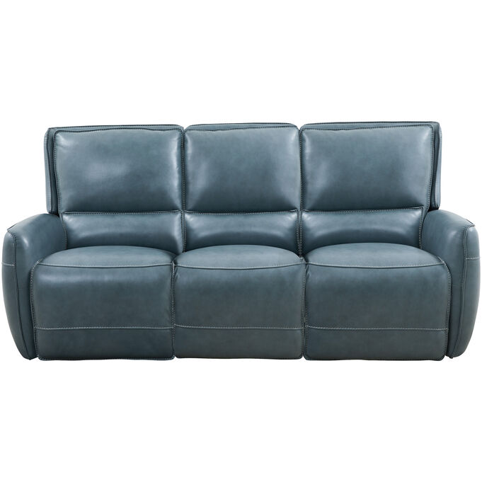 Holston Caribbean Leather Power Plus Reclining Sofa