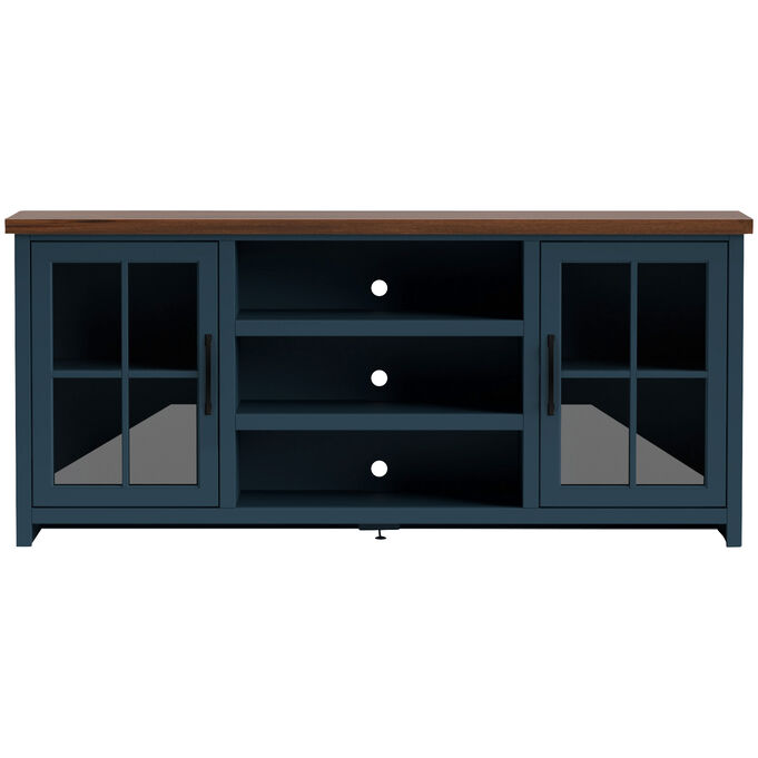 Legends Furniture | Nantucket Blue Denim 71" Console Table