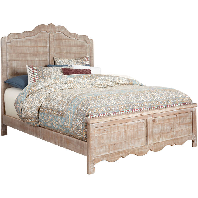 Progressive Furniture , Chatsworth Chalk Full Bed