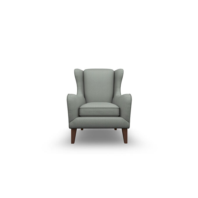 Best Home Furnishings | Lorette Cement Wingback Accent Chair