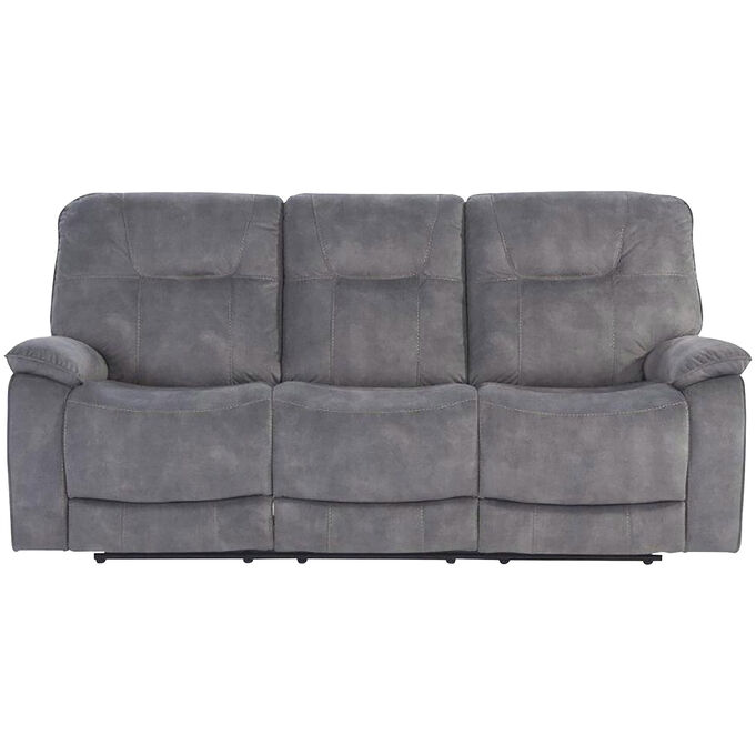 Parker House , Cooper Shadow Gray Reclining Sofa