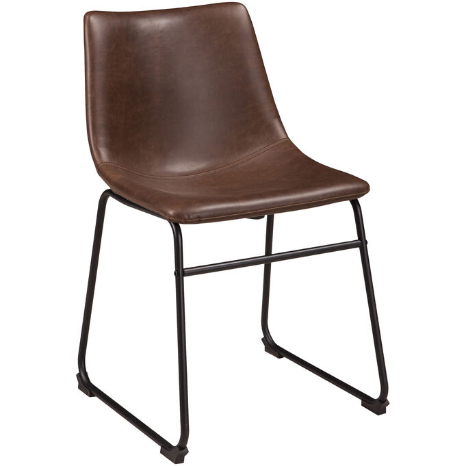 Ashley Furniture | Centiar Brown Side Chair