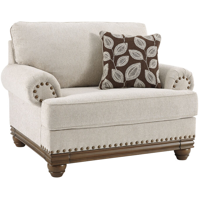 Ashley Furniture | Harleson Wheat Oversized Chair