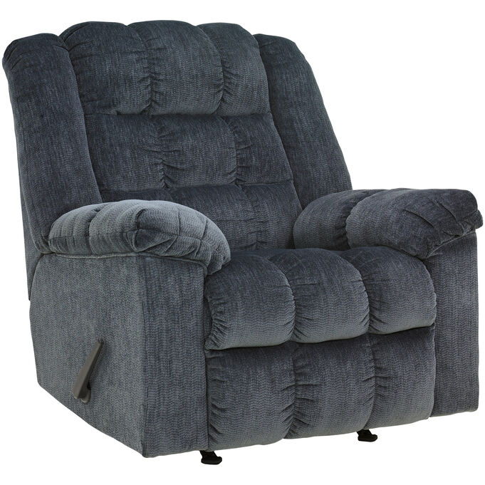 Ashley Furniture , Ludden Blue Recliner