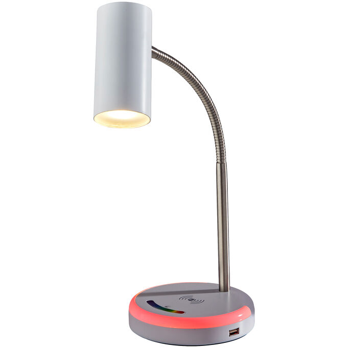 Shayne White LED Desk Lamp
