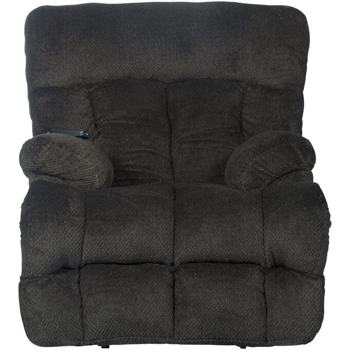 Catnapper , Sterling Pewter Lay-Flat Power Recliner Chair