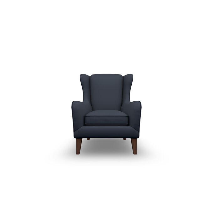 Best Home Furnishings | Lorette Indigo Wingback Accent Chair