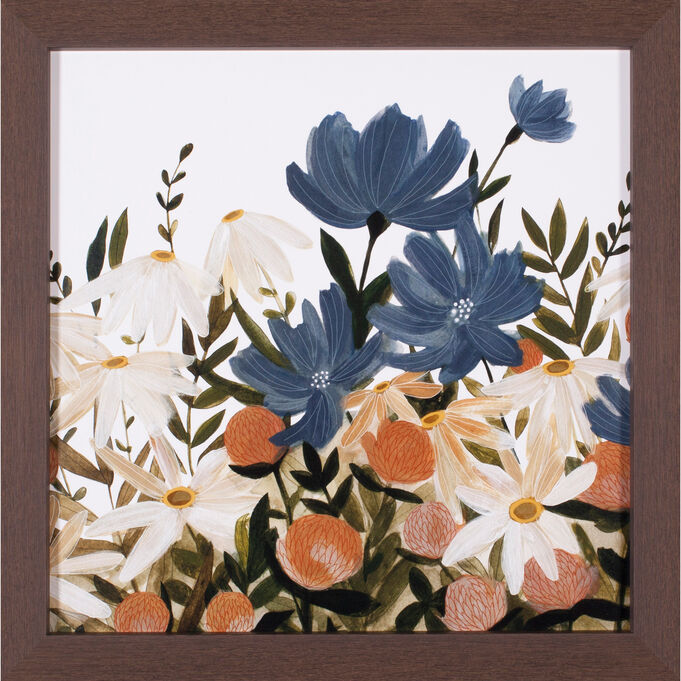 Art Effects , Wildflower Garden I Wall Art , Blue