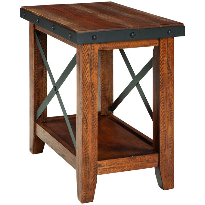 Intercon | Taos Canyon Brown Chairside Table