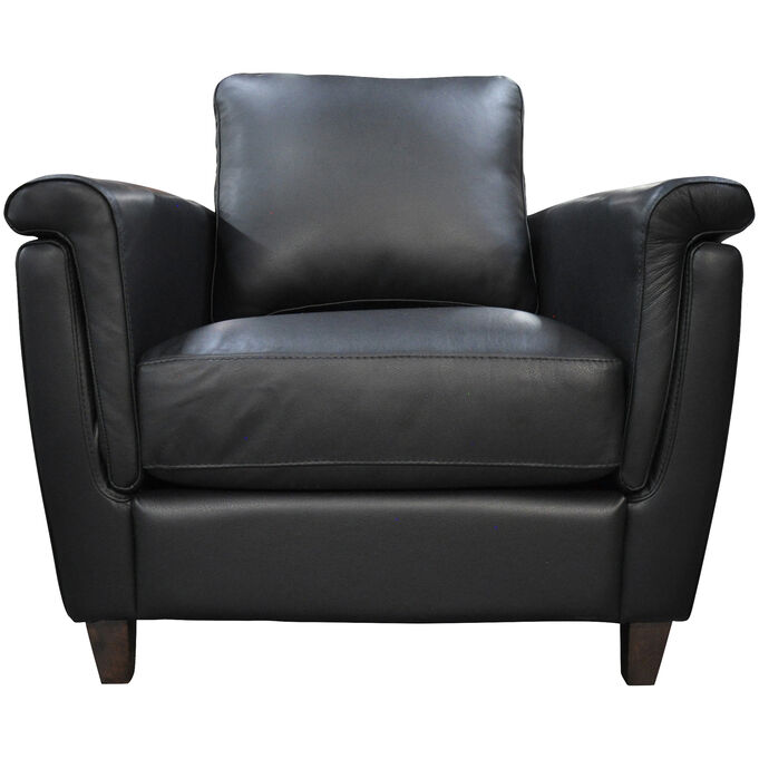 Omnia Leather , Ellis Denver Black Chair