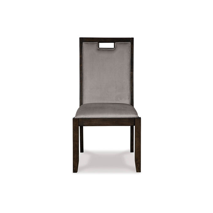 Ashley Furniture , Hyndell Gray Upholstered Side Chair