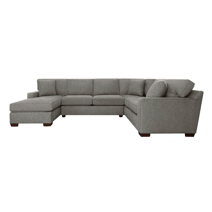 Connections Gunmetal Track 3 Piece Left Arm Facing Chaise Sectional