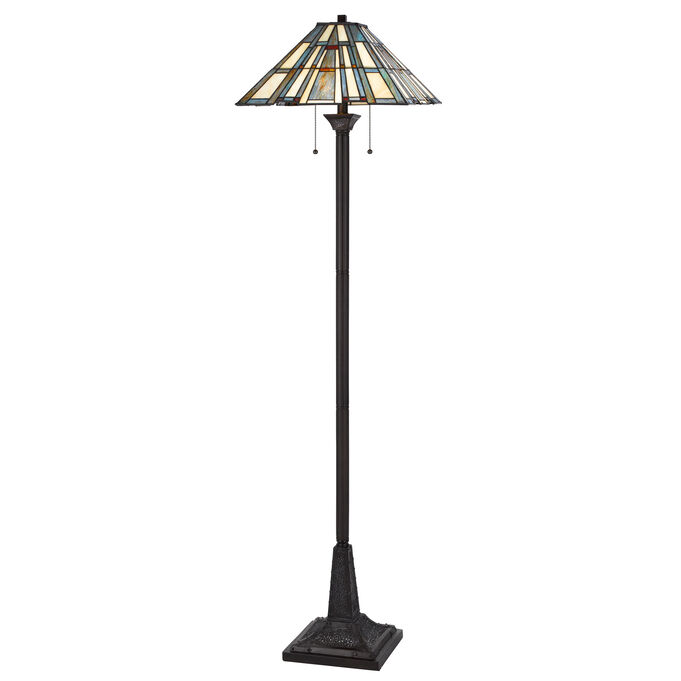 Tiffany Dark Bronze Floor Lamp
