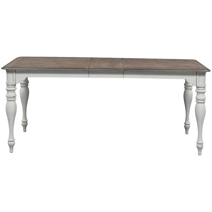 Liberty Furniture | Magnolia Manor White Dining Table