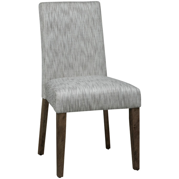 Horizons Cream Linen Upholstered Side Chair
