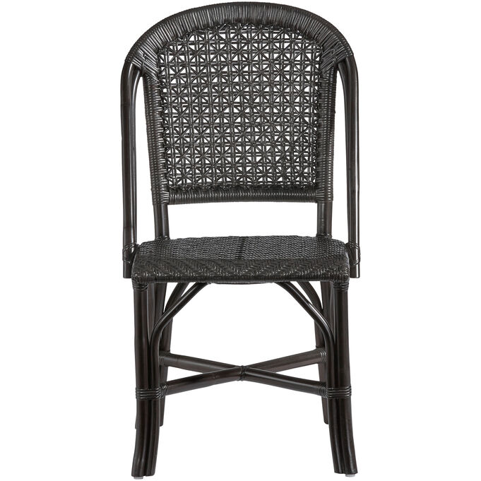 Progressive Furniture | Louie Black Accent Side Chair