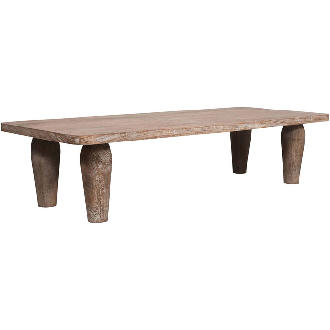 Origins Washed Sand Rectangular Coffee Table