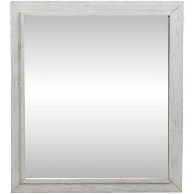 Liberty Furniture | Mirage Off White Mirror | Off-White