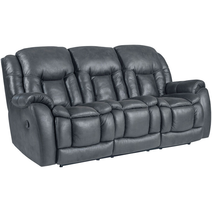 Homestretch Furniture , Cherokee Gray Reclining Sofa