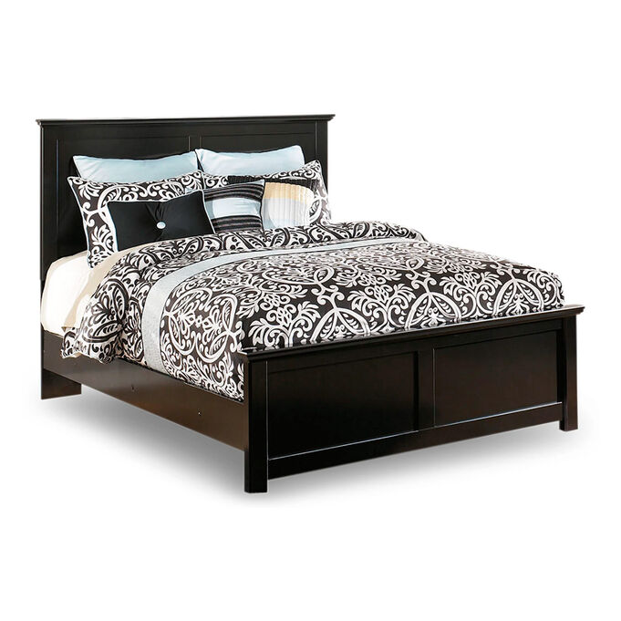 Ashley Furniture | Maribel Black King Panel Bed