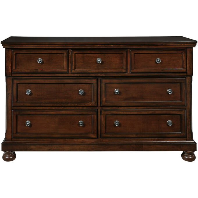 Ashley Furniture | Porter Rustic Brown Dresser
