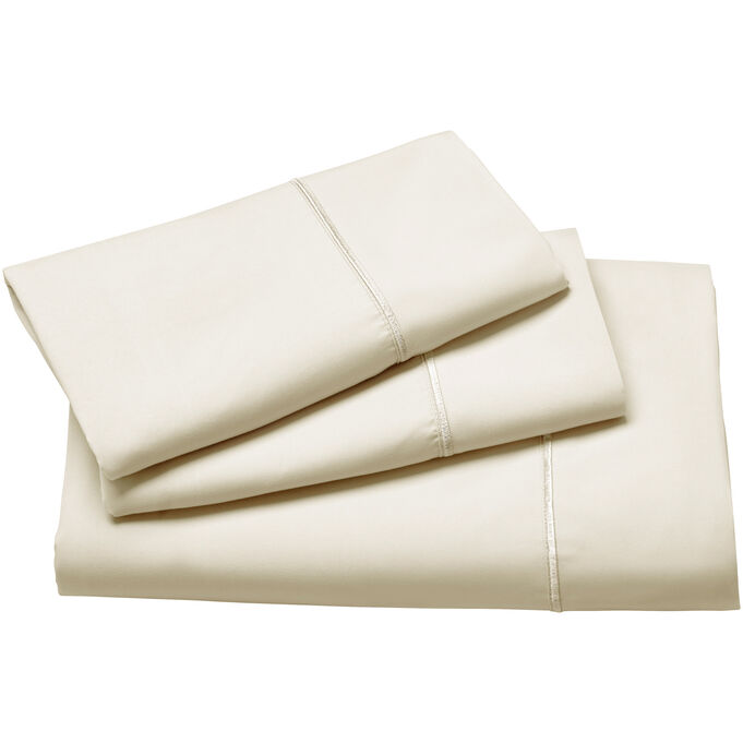 Fabrictech Ivory Twin Luxury Microfiber Sheet Set