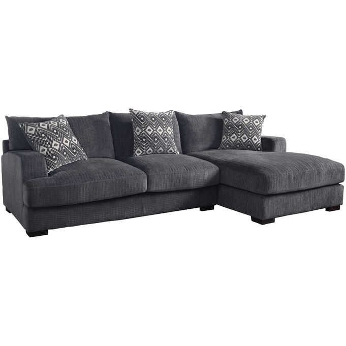 Kaylee Gray Right Chaise Sectional