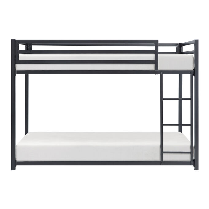 Brooks Black Twin Over Twin Bunk Bed