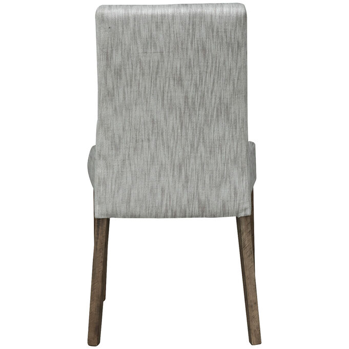 Horizons Cream Linen Upholstered Side Chair