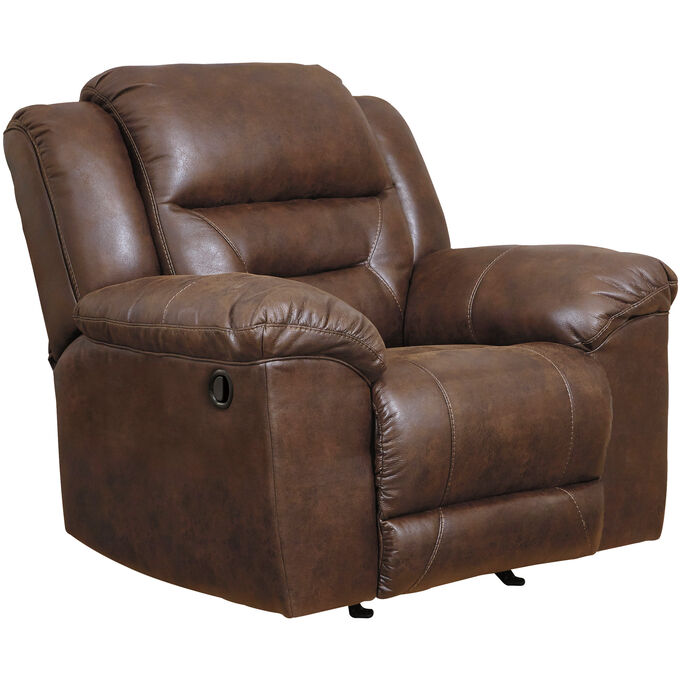 Ashley Furniture | Stoneland Chocolate Rocker Recliner Chair