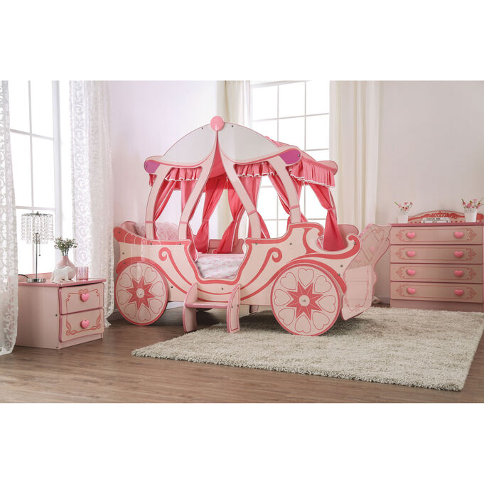 Arianna Pink Twin Bed
