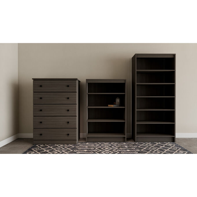 Big Chesters Storm Gray 5 Drawer Chest
