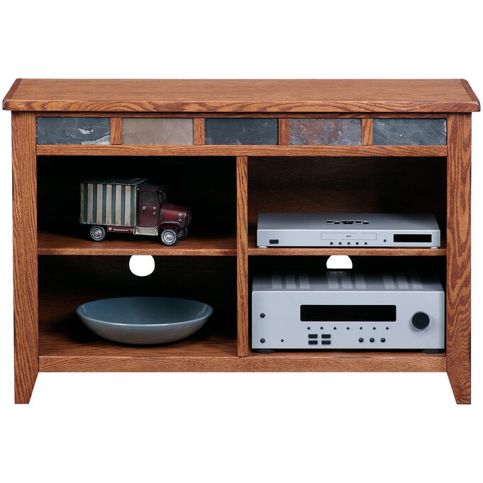 Legends Furniture | Evanston Antique Oak 44" Console Table