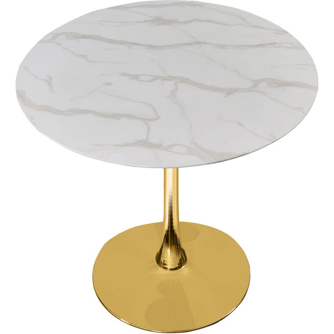 Tulip Gold 36 Inch Dining Table