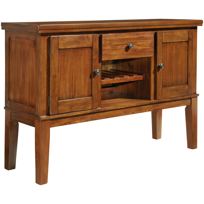 Ashley Furniture | Ralene Medium Brown Server Sideboard Buffet Cabinet