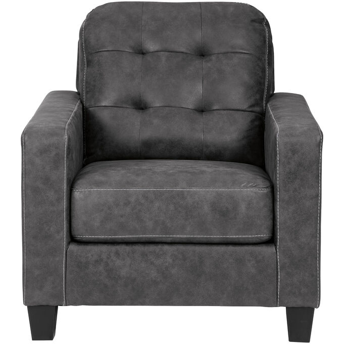 Ashley Furniture | Venaldi Gunmetal Chair