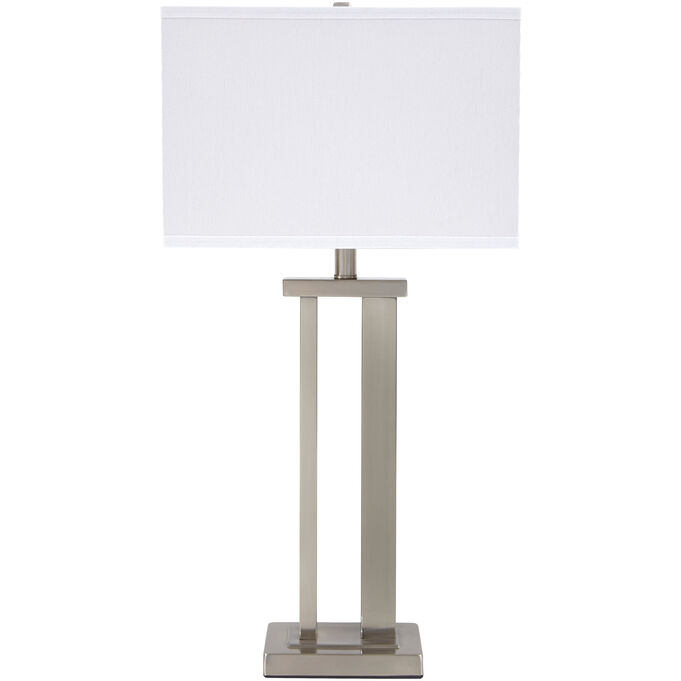 Ashley Furniture | Aniela Set of 2 Silver Table Lamps