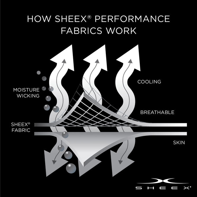 SHEEX Aero Fit Graphite Queen Pillowcases