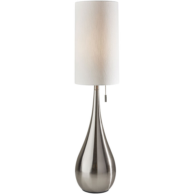 Adesso | Christina Brushed Steel Table Lamp