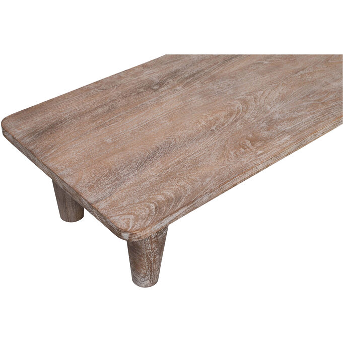 Origins Washed Sand Rectangular Coffee Table