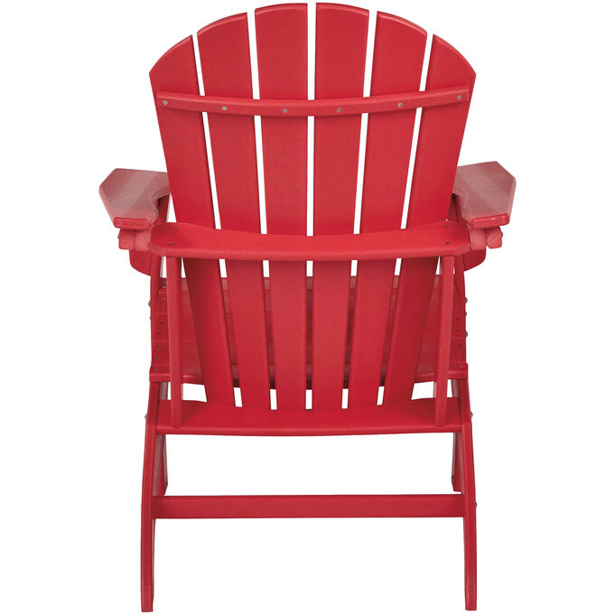 Sundown Red Adirondack Chair