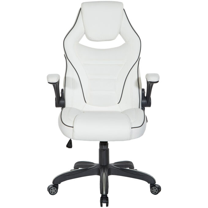 Office Star Products , Gino White Gaming Chair