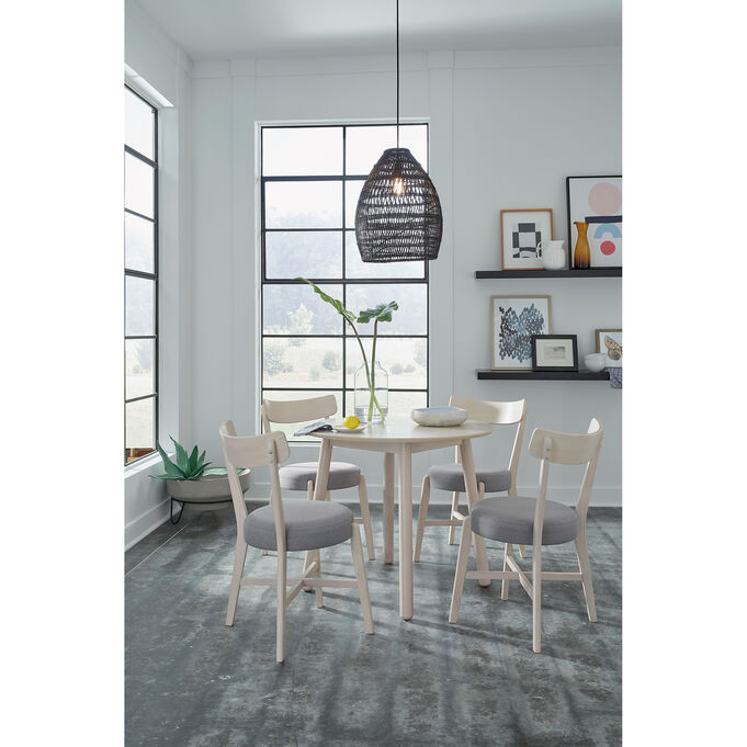Progressive Furniture | Hopper Froth 5 Piece Round Dining Set