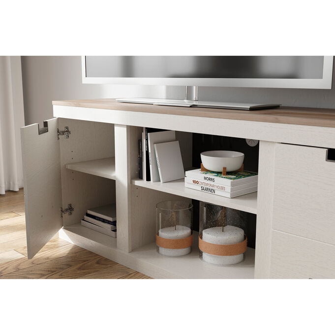 Vaibryn Two-tone 60&quot; TV Stand