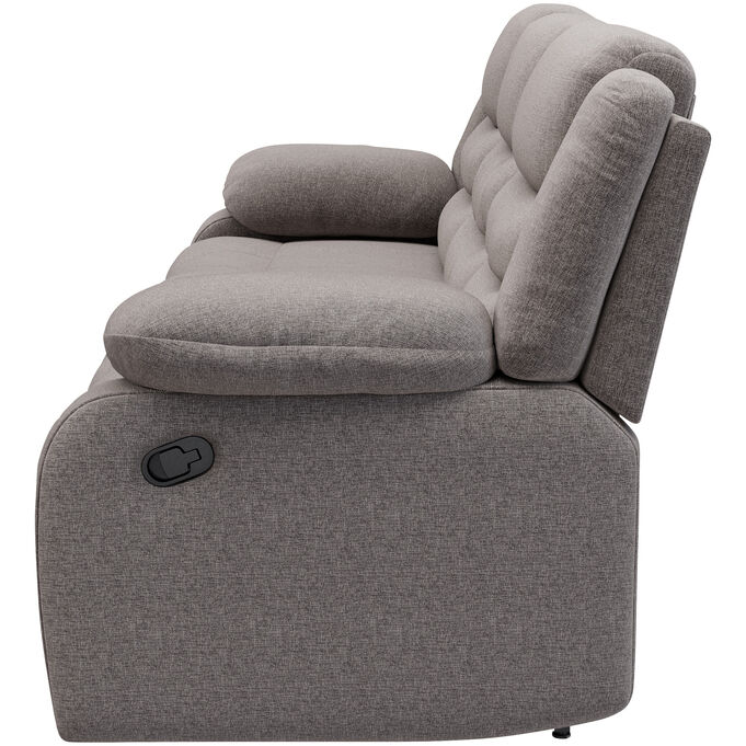Tamsin Slate Gray Reclining Sofa