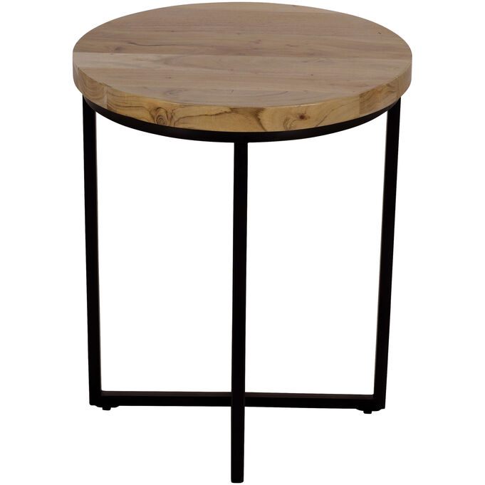 Jofran , Ames Natural Round End Table