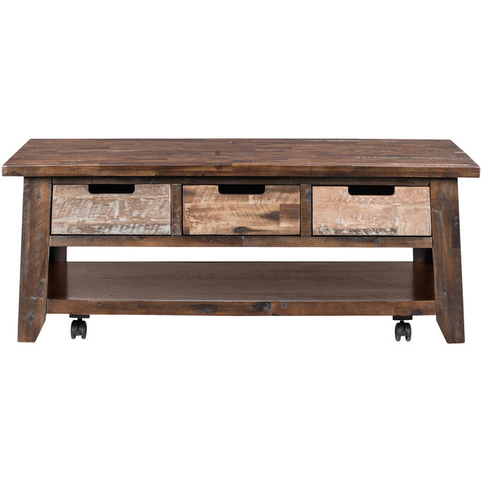 Jofran , Painted Canyon Chestnut Coffee Table