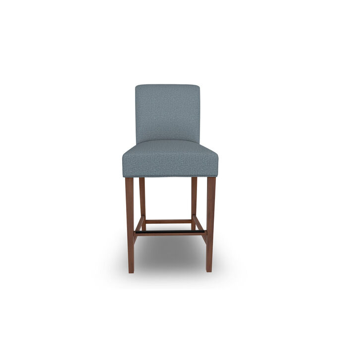 Best Chair , Sebra Denim Blue Counter Stool