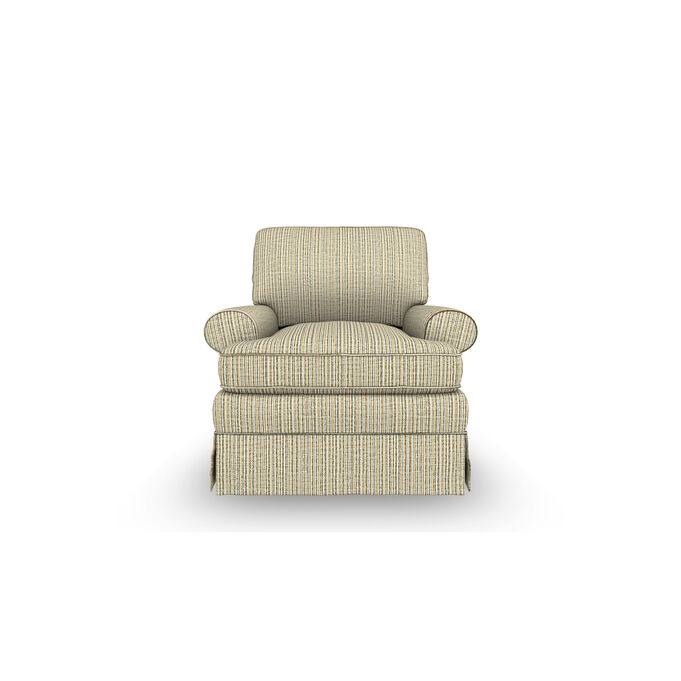 Best Home Furnishings | Quinn Brown Swivel Glider Chair